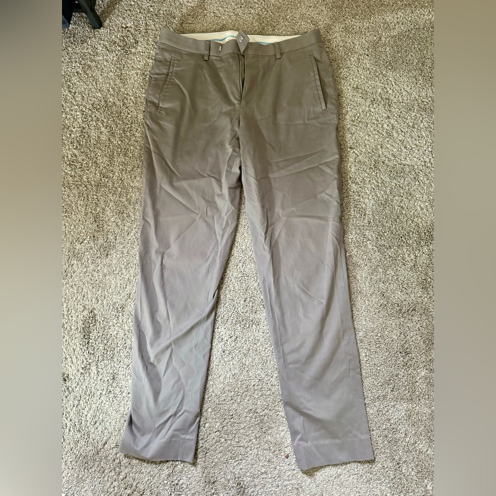 Sene Slacks Trouser Pants Grey Size 32/33x30